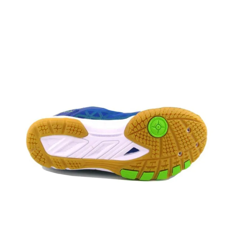Stiga Anti-Slip Wear-Resistant Low-Top Training Shoes Unisex Blue Green-2