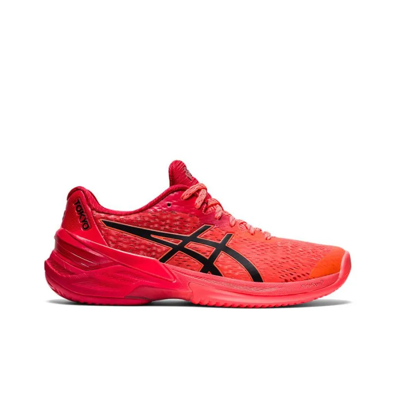Asics Sky Elite Ff Tokyo Running Shoes Red/Black Women's-1
