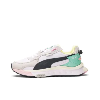 PUMA Wild Rider Layers White Ebony Women's