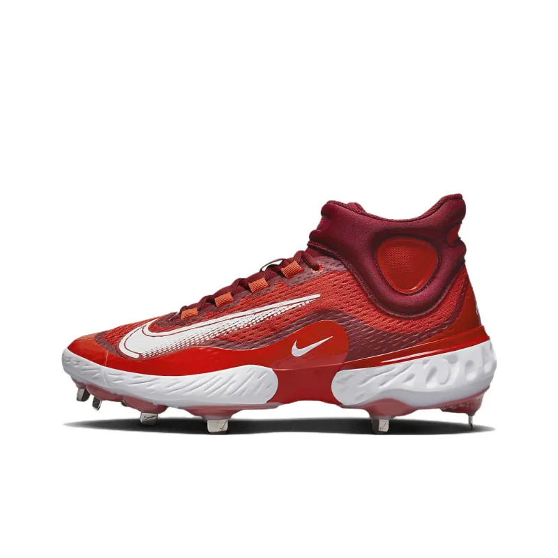 Nike Alpha Huarache Elite 4 Mid 'University Red White'-0