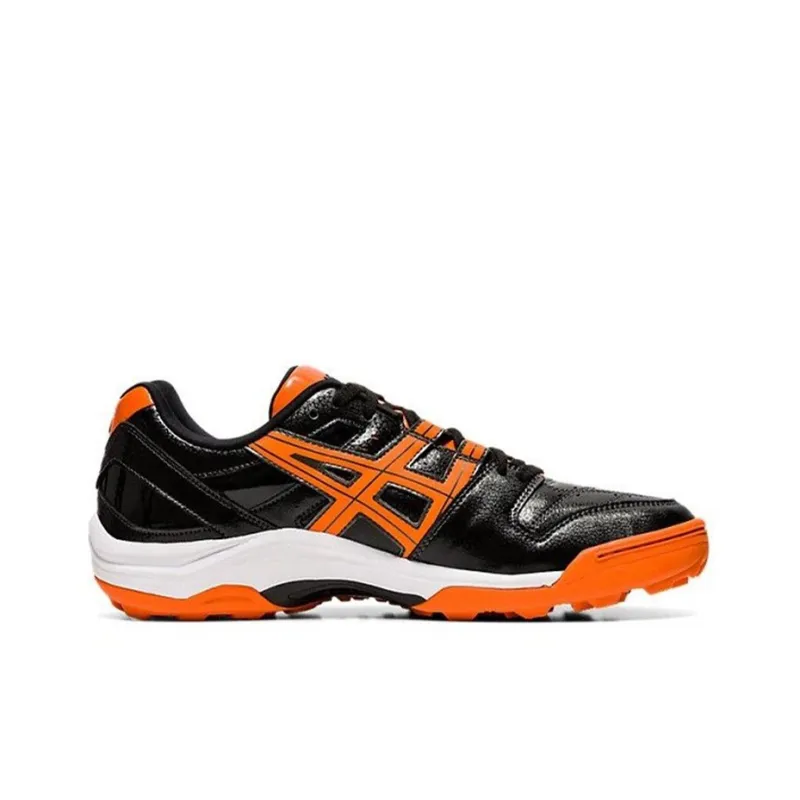 Asics Sky Hand Oc 2 Wear-Resistant Low-Top Training Shoes Unisex Black Orange-1