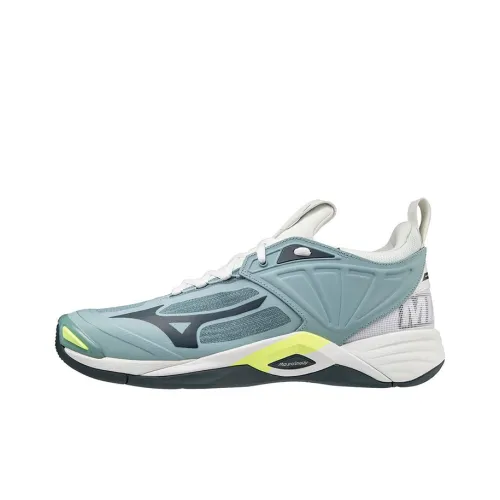 Mizuno Momentum Training Shoes Unisex Low-Top Light Gray