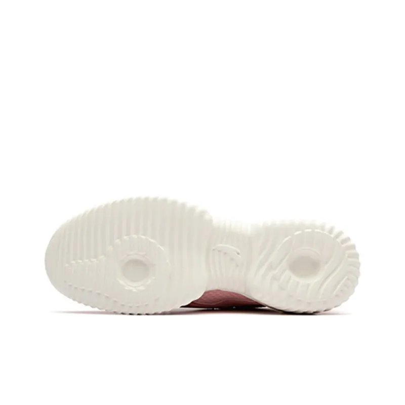 ANTA Training Shoes Women's Low Top Pink/White-5