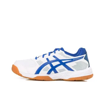Asics Gel-Rocket 8 Wear-Resistant Low-Top Training Shoes Men's White Blue