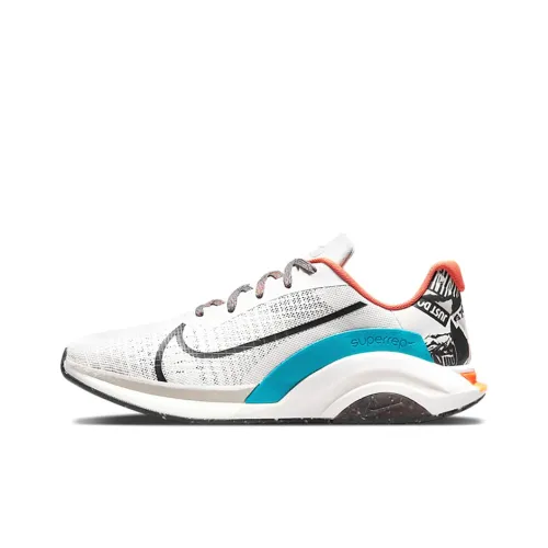 Nike SuperRep Training Shoes Men Low-Top Off White/Blue/Black