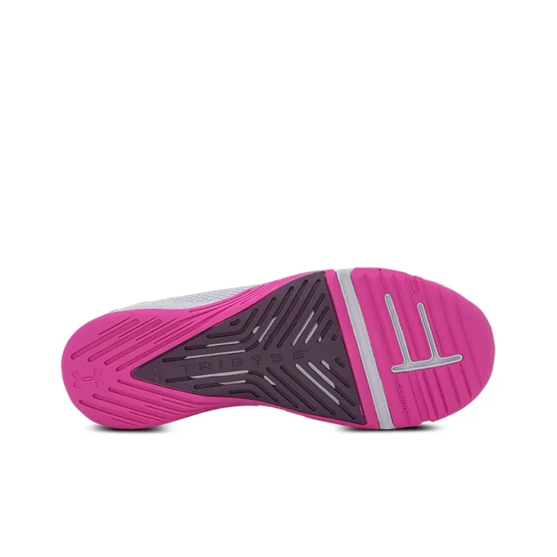 Under Armour TriBase Reign 3 Running Shoes Grey Women's-4