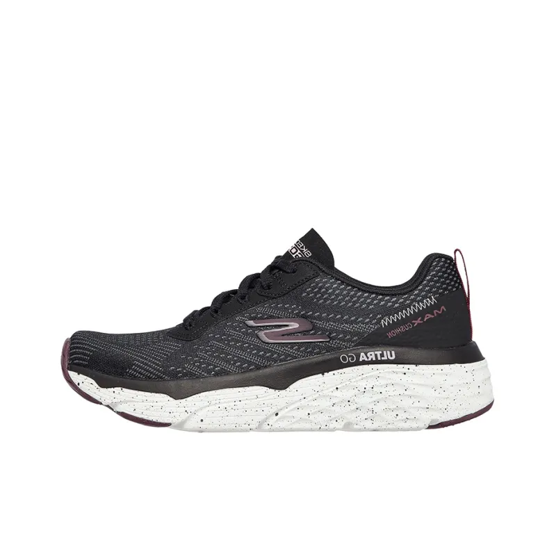 Skechers Max Cushioning Elite Limitless Intensity Low Top Running Shoes Black Women's-0