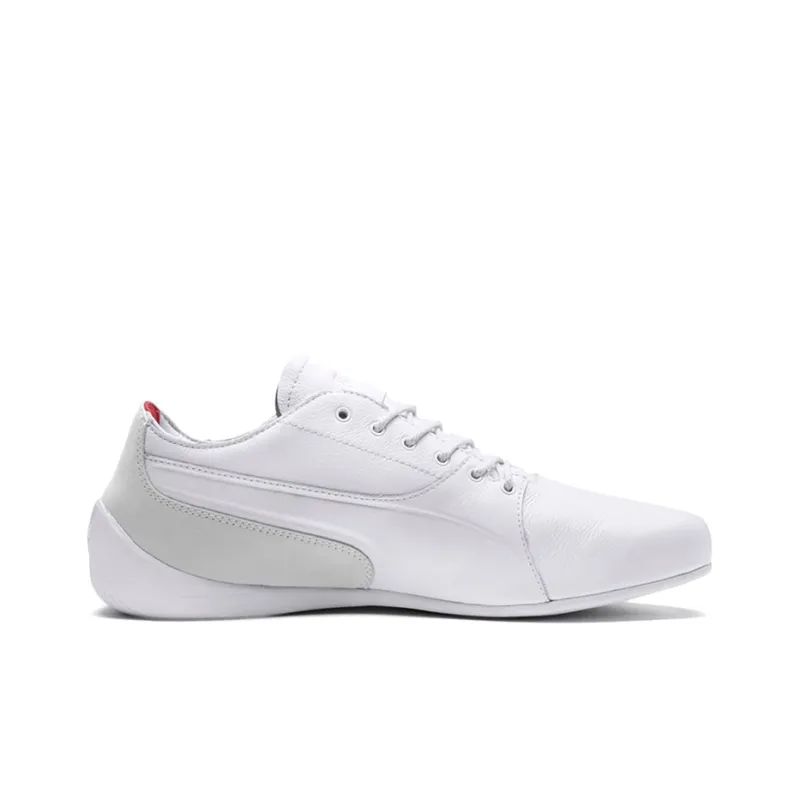 PUMA Ferrari Drift Cat 7 Lifestyle Low Top Running Shoes White/Grey-1