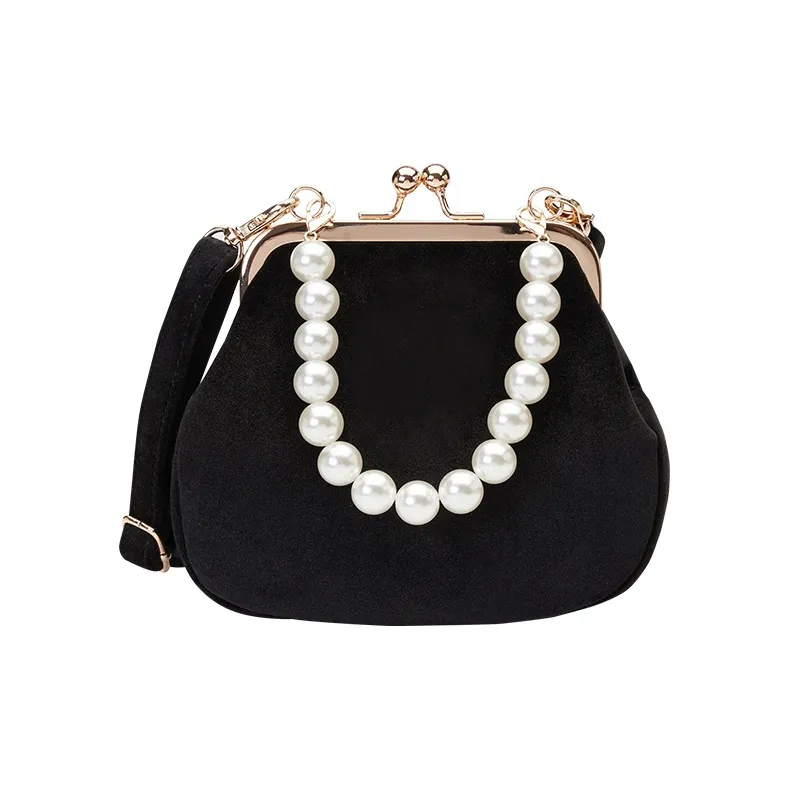 Disney XGRACEGIFT Collaboration PU Leather Suede Handbags Shoulder Bag Crossbody Bag Small Size Women's Black-0