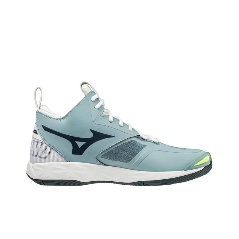 Mizuno Momentum Training Shoes Unisex Mid-Top Light Blue-1