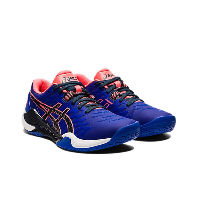 Asics Blast FF 2 Non-slip Wear-resistant Shock Absorption Low-Top Training Shoes Women's Blue Black-2