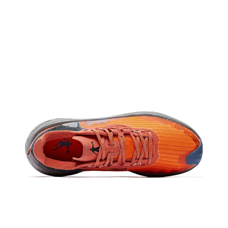 QIAODAN Mountain God Series Anti Slip Wear Resistant Low Top Trail Running Running Shoes Men's Umber-2