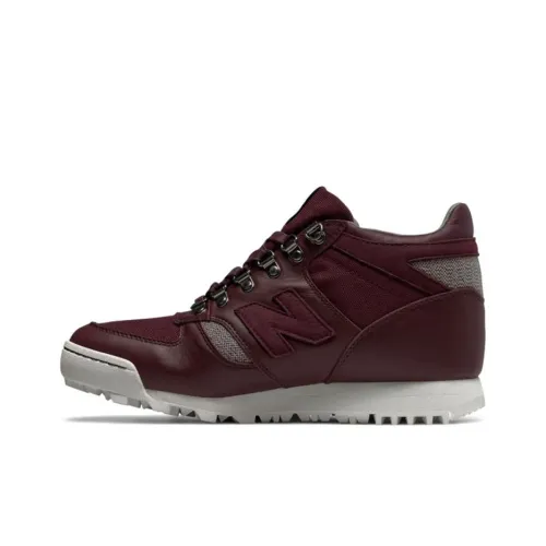 New Balance Rainier Cushioning Anti-Slip Wear-Resistant Breathability Mid-Top Training Shoes Men's Chocolate Cherry