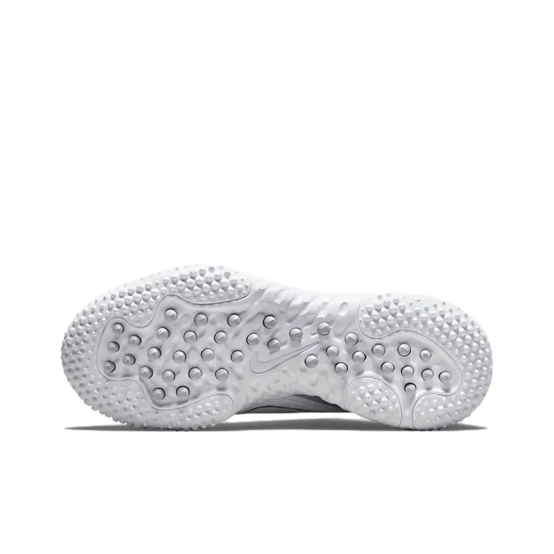 Nike Alpha Huarache Elite 3 Turf 'White Metallic Silver' Women's-5