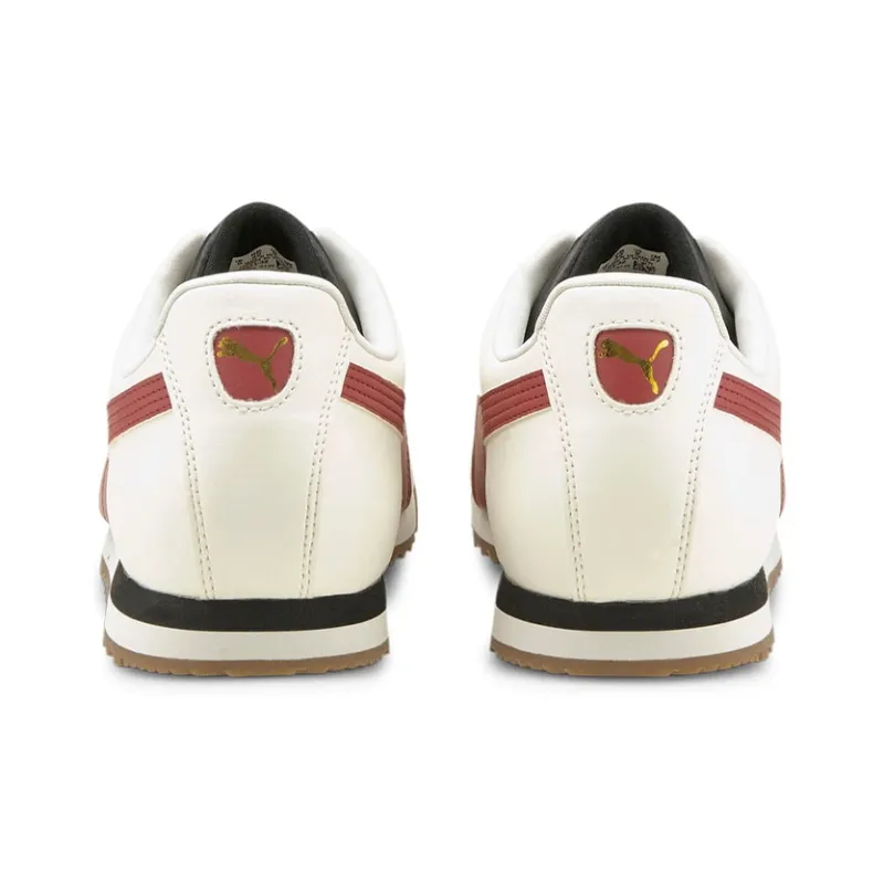 PUMA Roma Basic + 'Ivory Glow Intense Red'-3