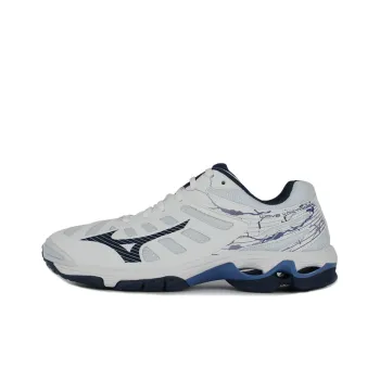 Wave Voltage Mizuno 'White Navy Blue'