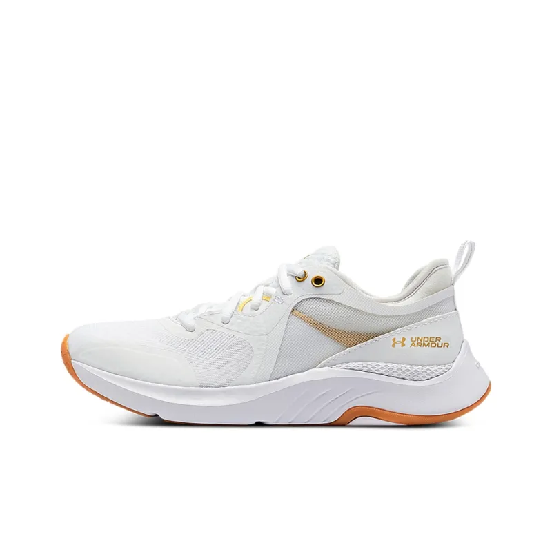 Under Armour Hovr Omnia Metallic 'White Metallic Gold Luster' Women's-0