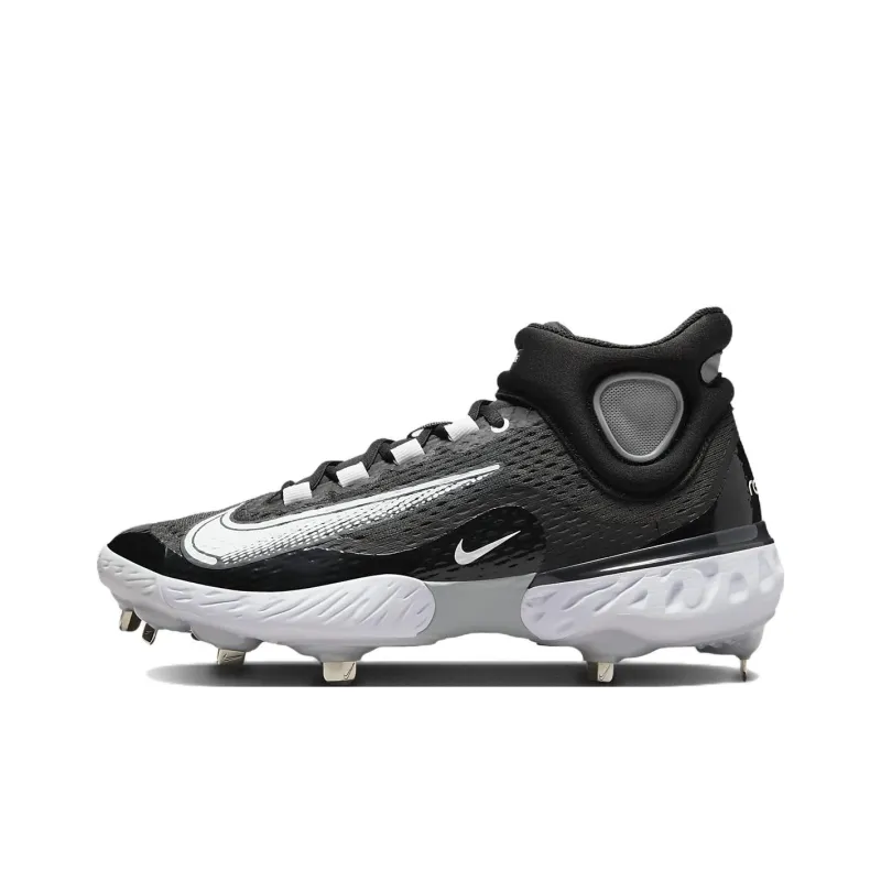 Nike Alpha Huarache Elite 4 Mid 'Black Dark Smoke Grey'-0