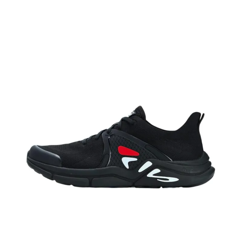 FILA Mind 3 Sportswear Sneakers 'Black White Red' Women's-0