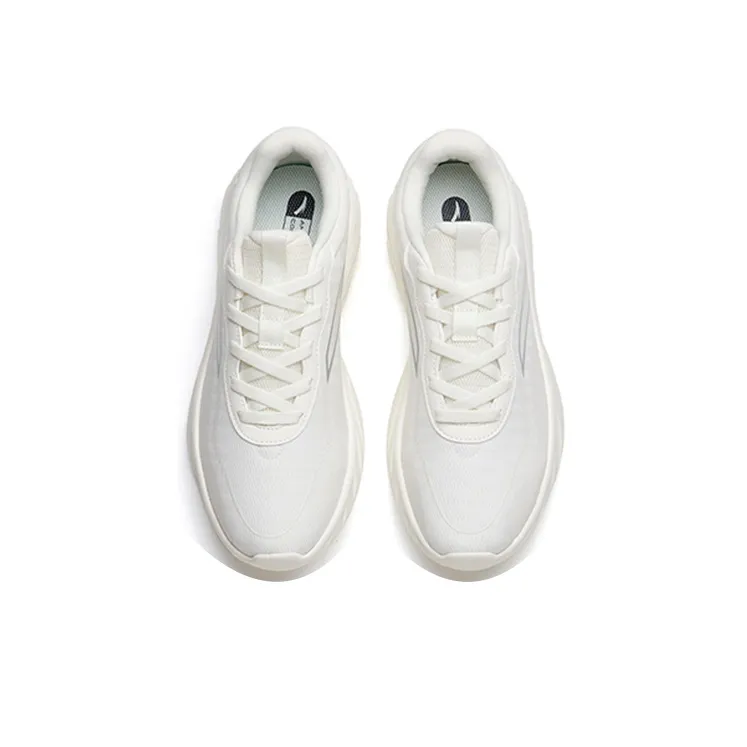 Anta Variety Training Collection Lightweight Cushioning Low Top Training Shoes Men's White-3