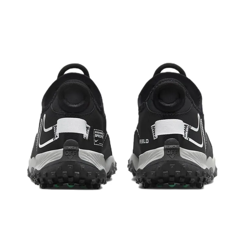 Nike Future Field Cushioning Anti-Slip And Wear-Resistant Low-Top Training Shoes GS Black-4
