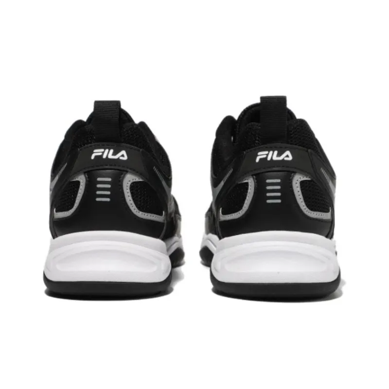 FILA NRE I3 Anti Slip Wear Resistant Low Top Training Shoes Unisex Black Korean Style-2