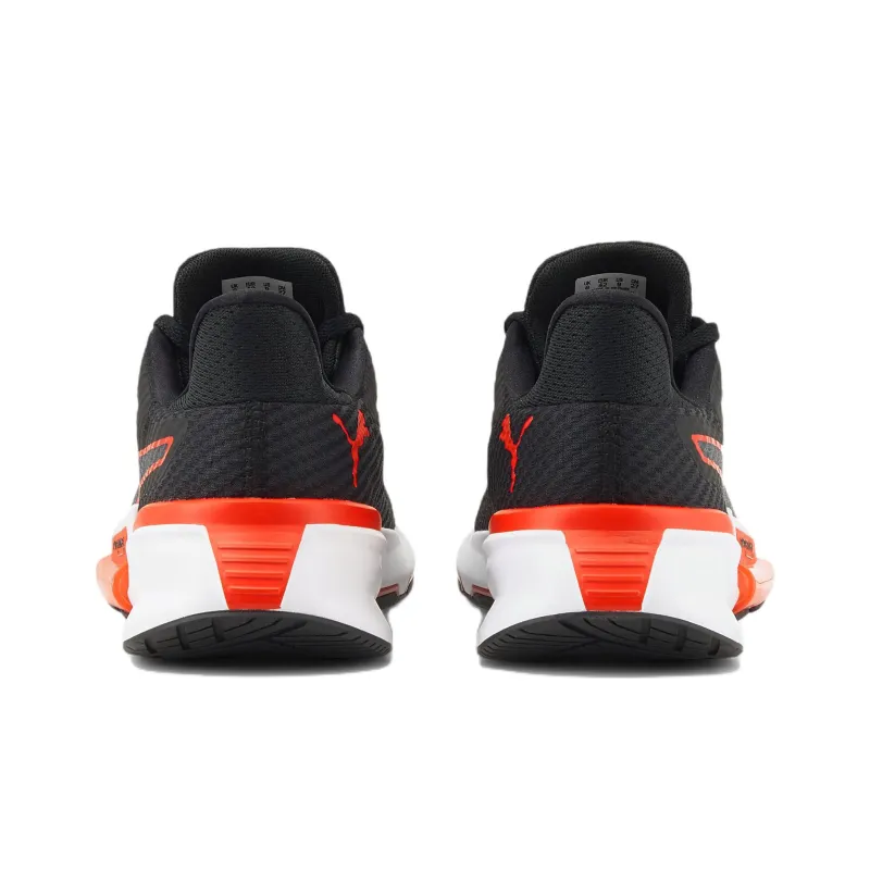 PUMA Pwrframe TR Low Top Training Shoes Men's Black White Red-3