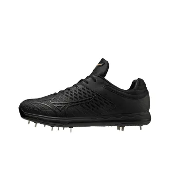 Mizuno Elite Revo Ace Elite Abrasion Resistant Baseball Training Shoes Unisex Black