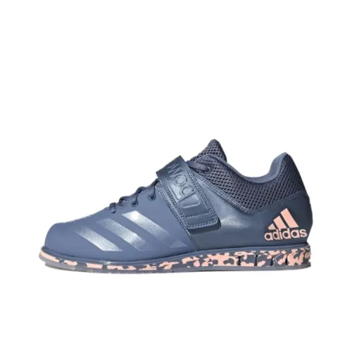 Adidas Powerlift Training Shoes Unisex Low-Top Blue/Pink