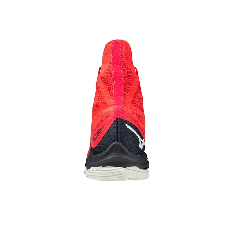 Mizuno Wave Lightning Neo Training Shoes Unisex High-Top Red-3