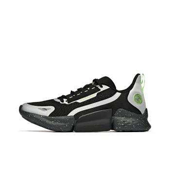 ANTA Variety Training Collection Training Shoes Men Low Top Black/Silver/Green