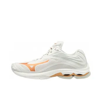 Mizuno Wave Lightning Z6 Training Shoes Unisex Low-Top White/Yellow