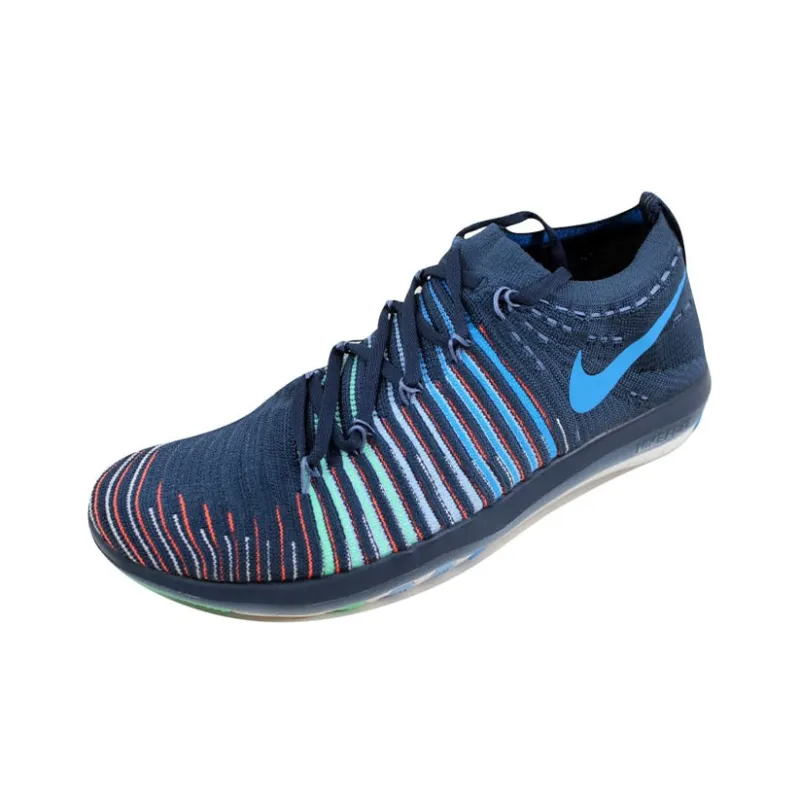 Nike Free Transform Training Shoes Women's Low-Top Dark Blue/White-2