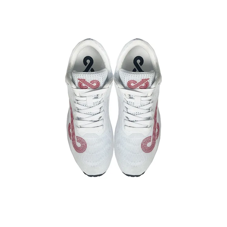 LOOP BURN Top Student Physical Exam Low Top Training Shoes Unisex White-2