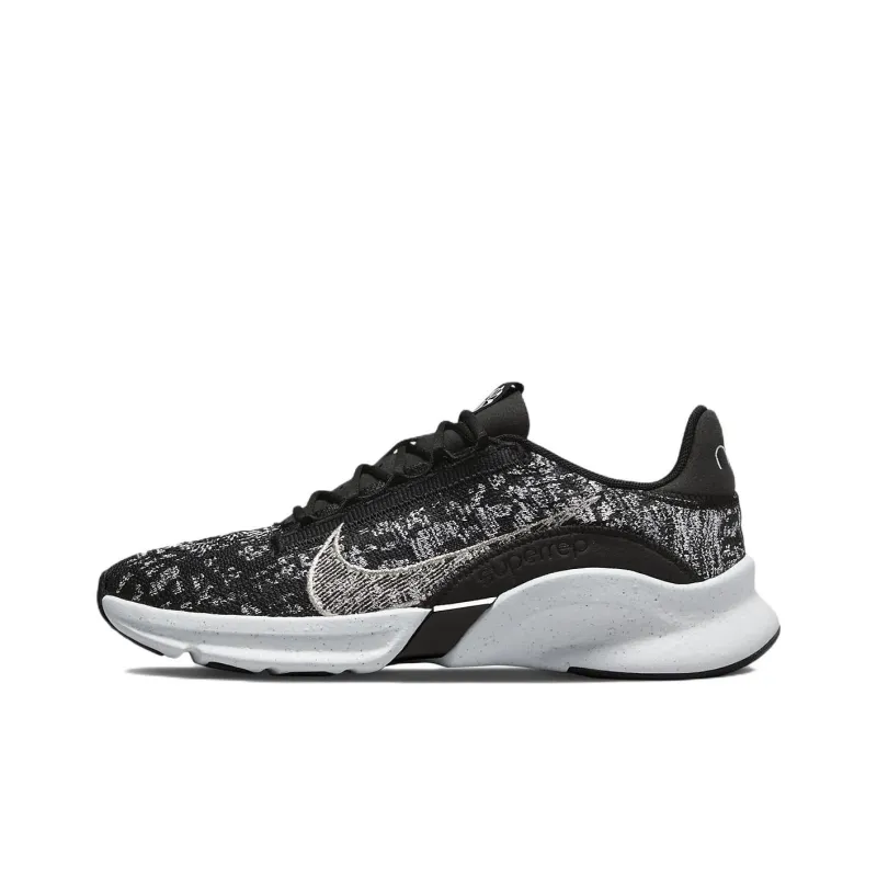 Nike SuperRep Go 3 Flyknit Next Nature Black Metallic Silver Women's-0