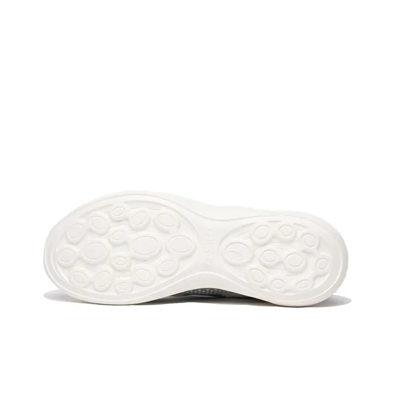ANTA Training Shoes Men Low Top Ivory White/Opaque Simple Blue-4