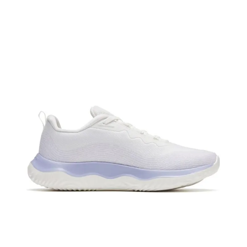 Anta Shenxi Cushioning Anti Slip And Wear Resistant Low Top Training Shoes Women's White Purple-1