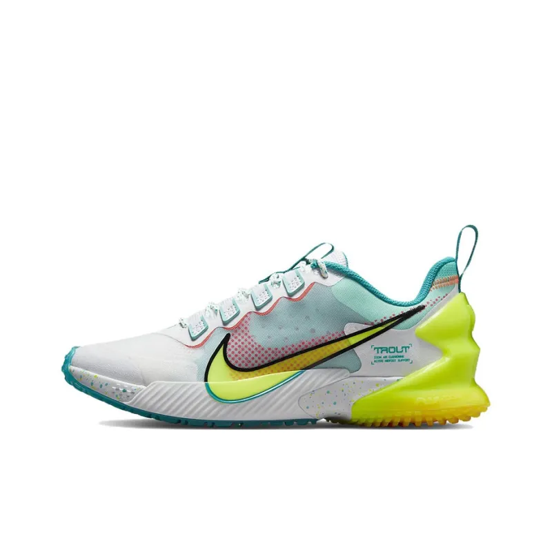 Nike Force Zoom Trout Ltd Tf 'White Aurora Green Volt'-0