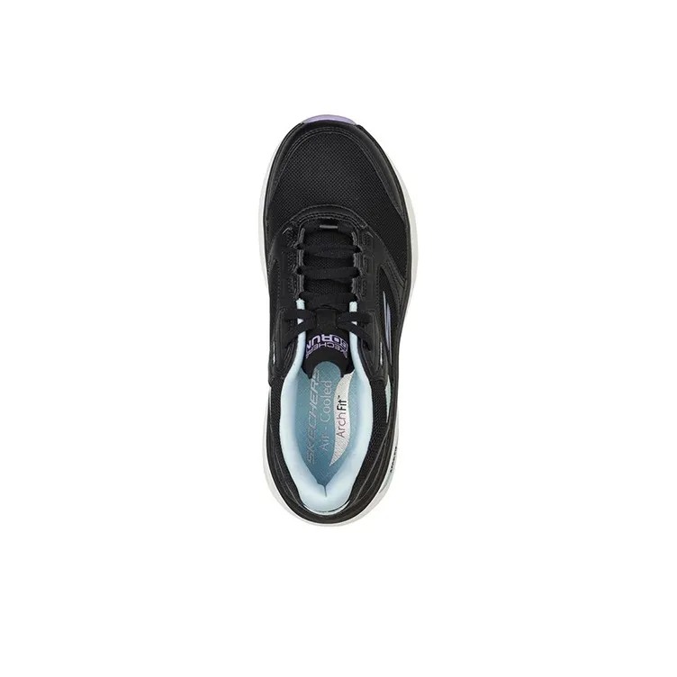 Skechers Max Cushioning Arch Fit Low Top Running Shoes Black Women's-3