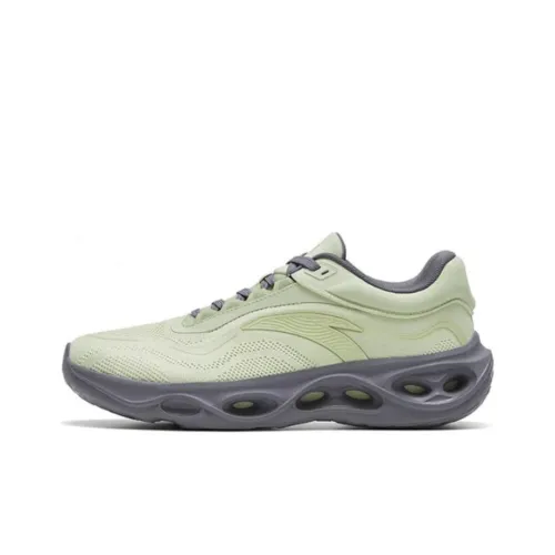 Anta Low-Top Training Shoes Men's Green Gray