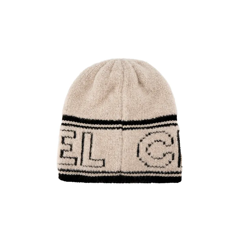 CHANEL Beanies Unisex Beige-1