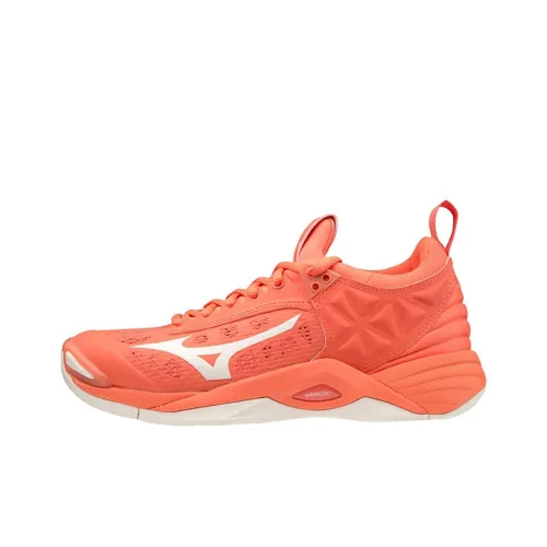 Mizuno Momentum Training Shoes Unisex Low-Top Orange/White