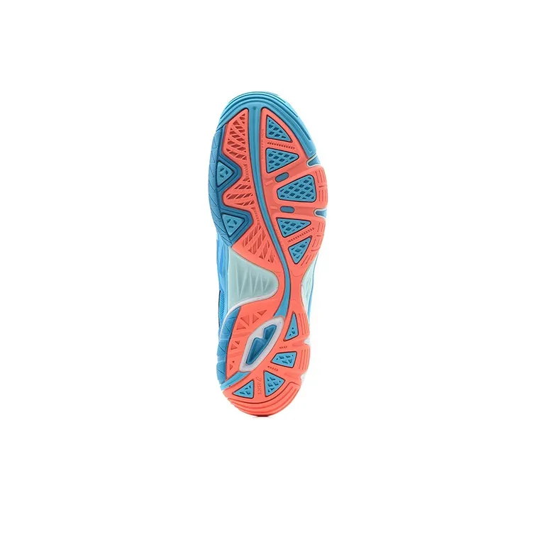 Asics Gel-Volley Elite 3 Wear-Resistant Low-Top Training Shoes Women's Blue-4
