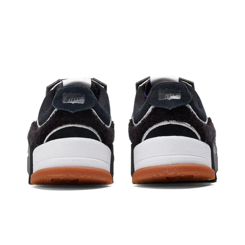 Onitsuka Tiger D Trainer Slip On Low Top Running Shoes Black-4