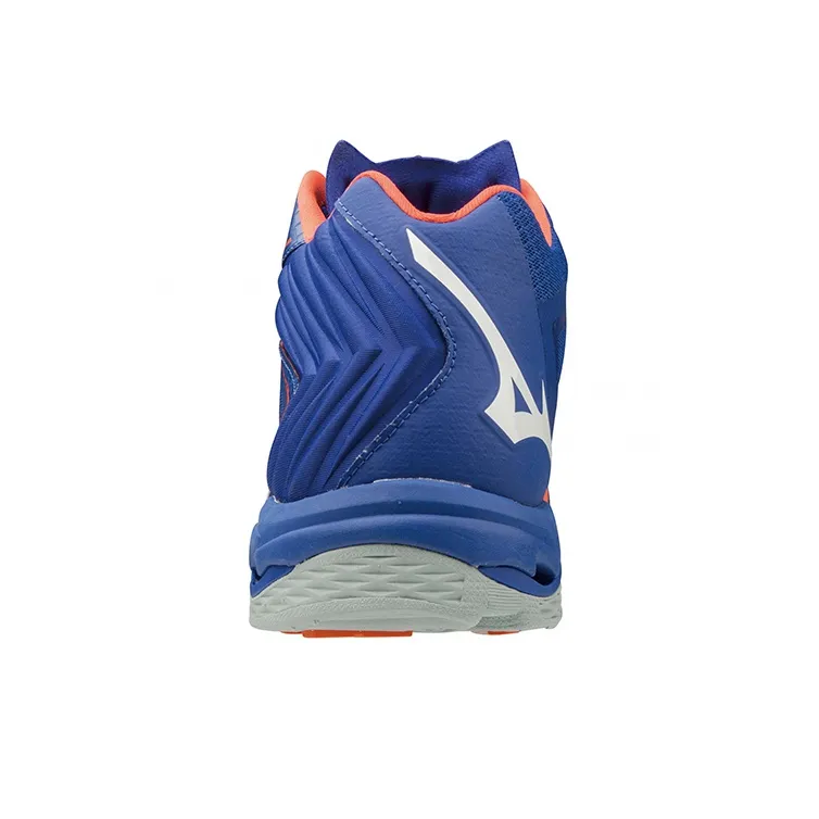 Mizuno Wave Lightning Z5 Training Shoes Unisex Mid-Top Blue/Orange-2