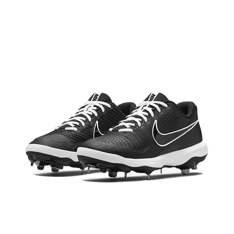Nike Alpha Huarache Varsity 3 Low 'Black White'-2