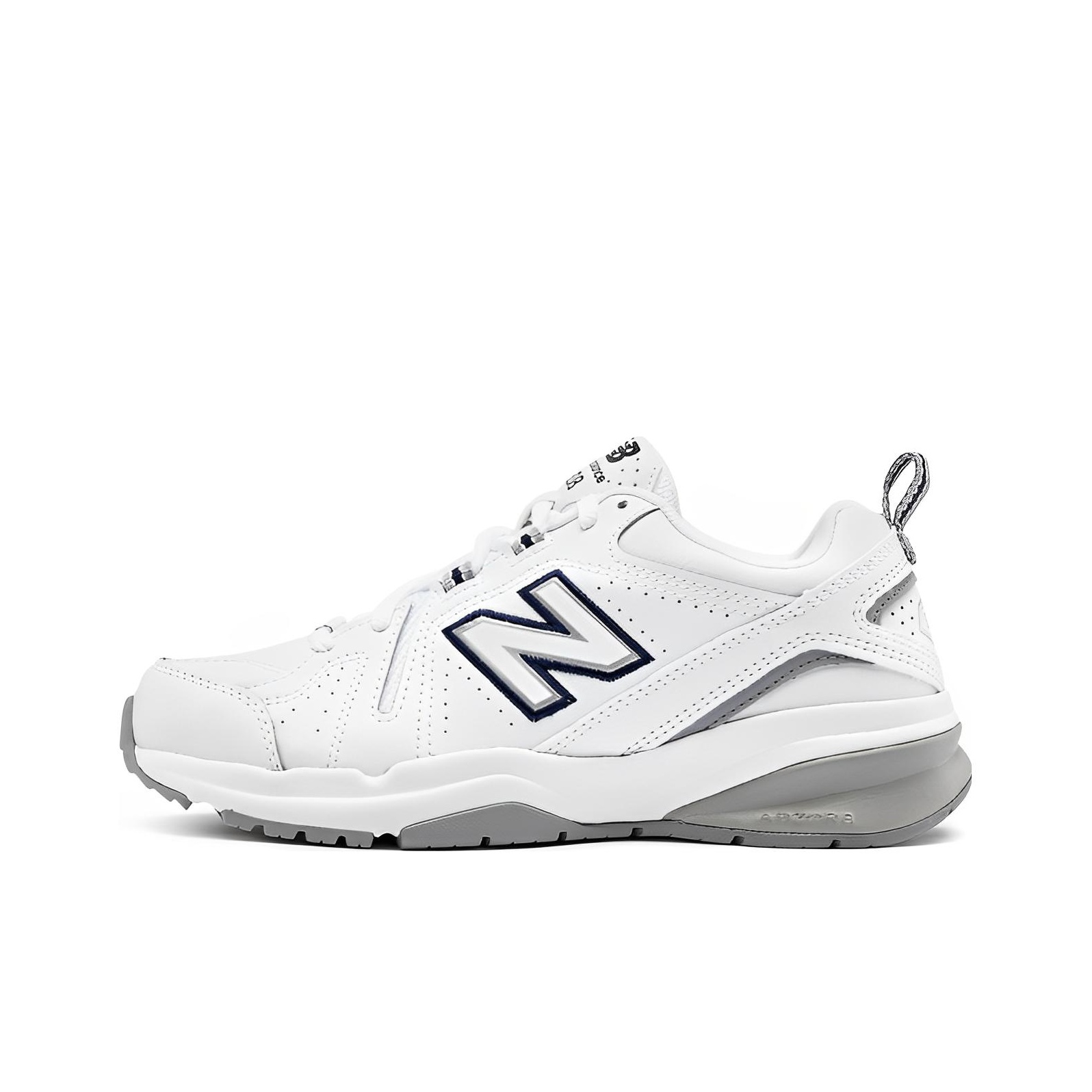 New Balance NB 608 Training Shoes Women's Low-top White/Black - POIZON