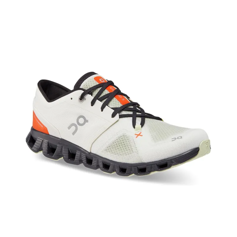 On Running Cloud X 3 Ivory Flame-2