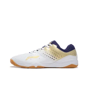 LiNing Slip Resistant Low Top Training Shoes Men's White
