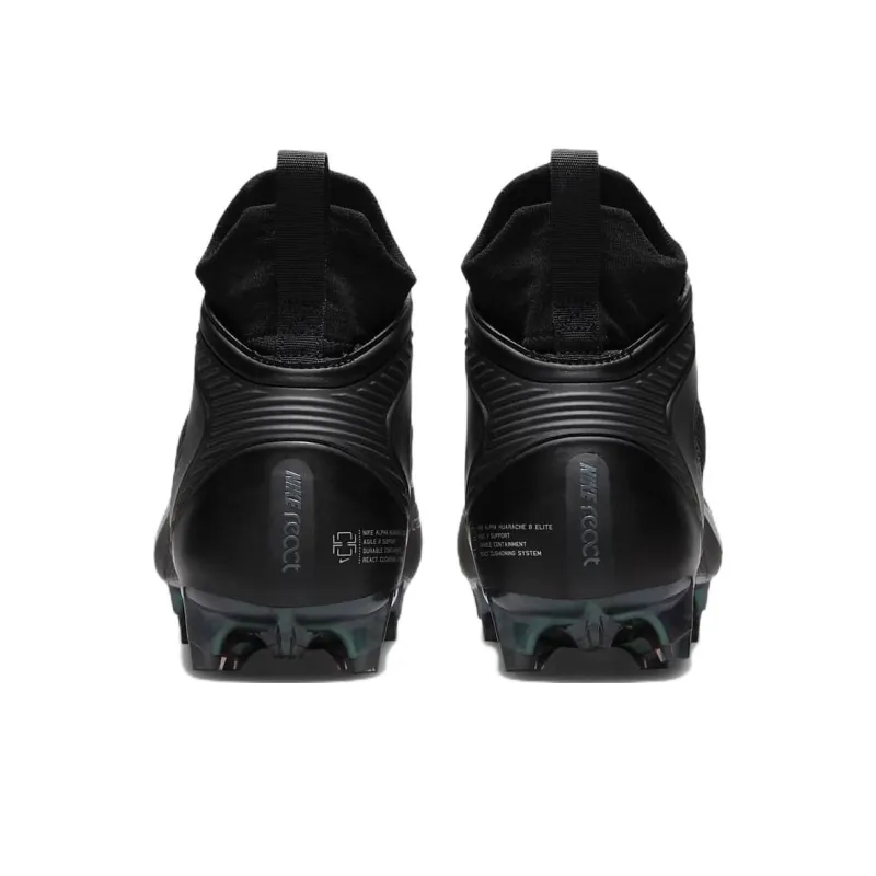 Nike Alpha Huarache 8 Elite 'Black Metallic Silver'-4